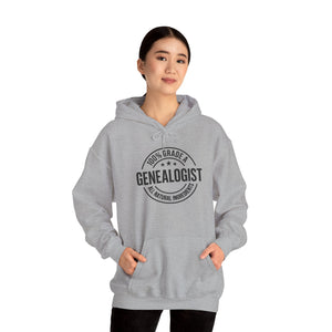 100 Percent Genealogist Hoodie in by Genealogy Keepsakes