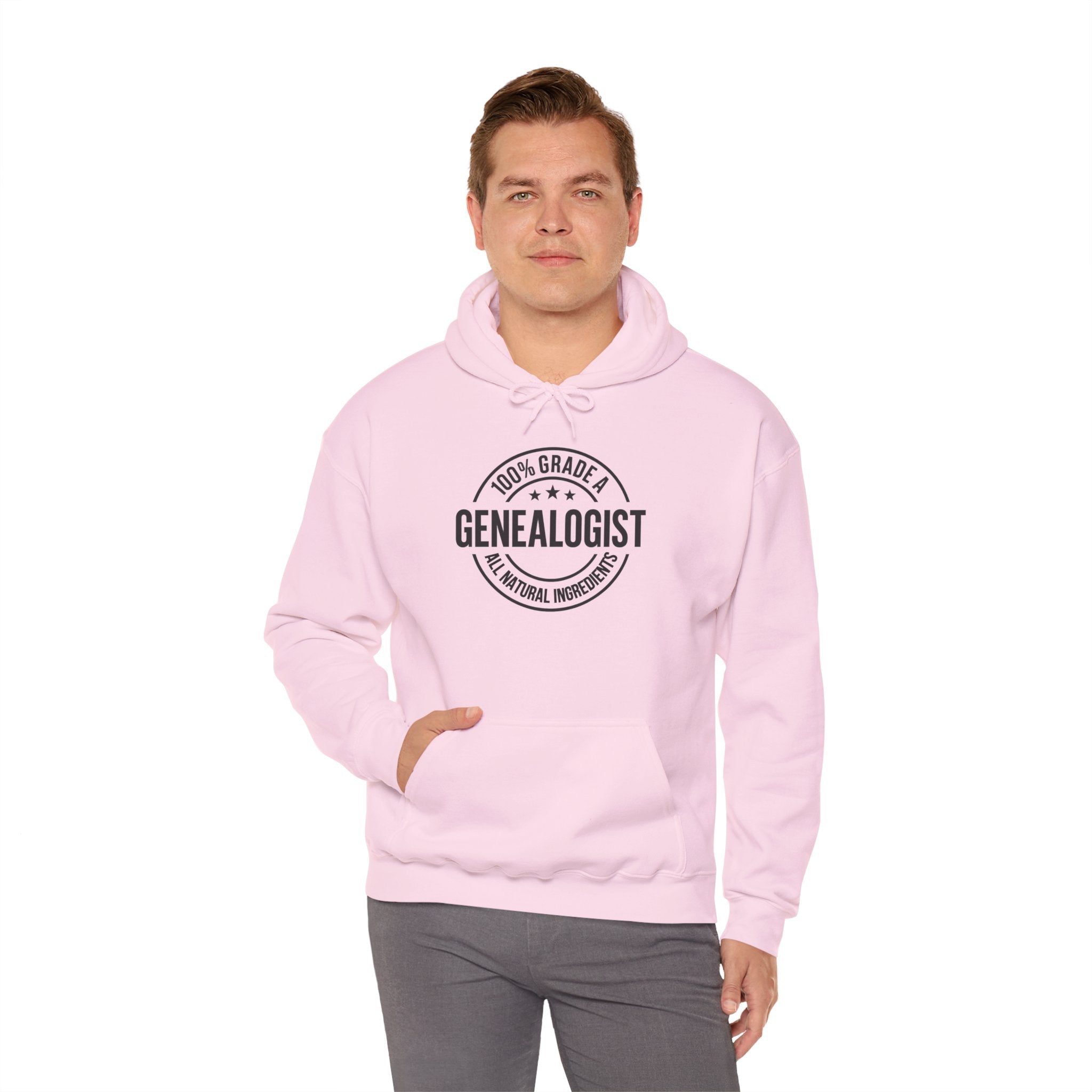 100 Percent Genealogist Hoodie in by Genealogy Keepsakes