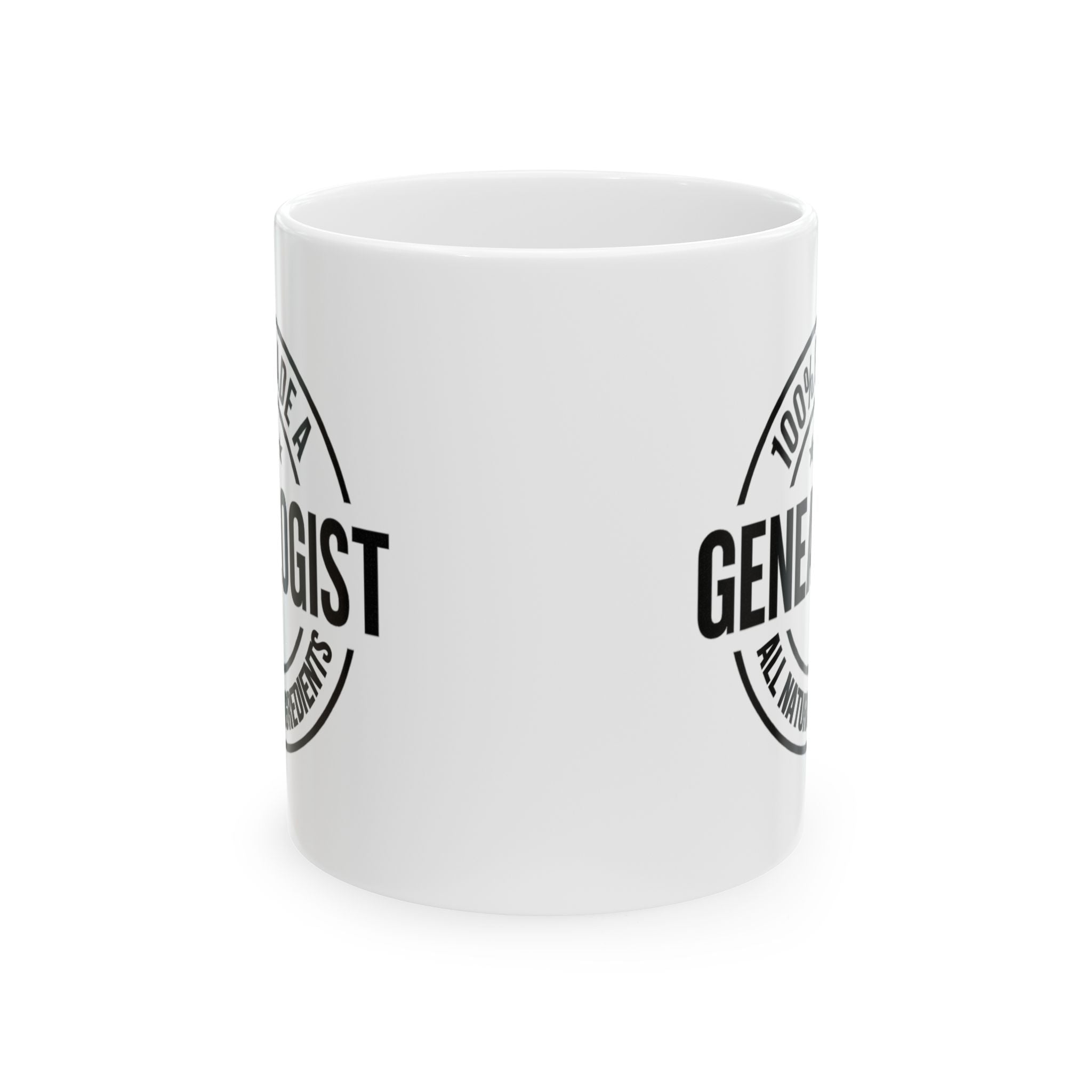 100 Percent Genealogist Mug (11oz|15oz) in 15oz by Genealogy Keepsakes