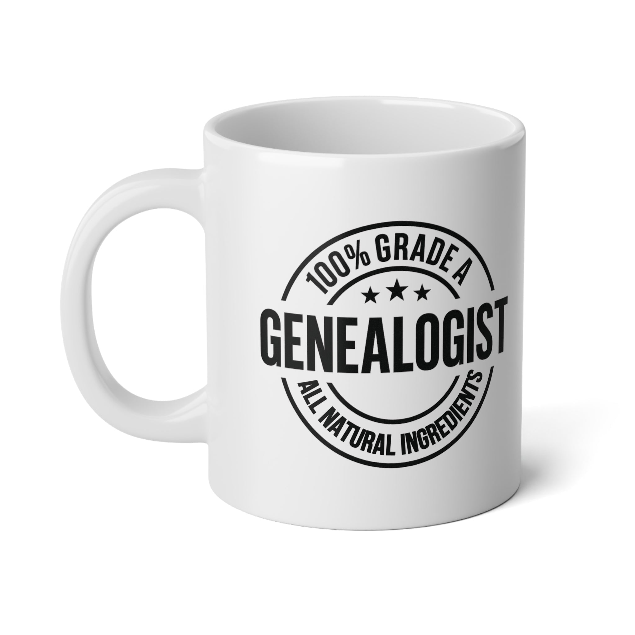 100 Percent Genealogist Mug (20oz)-