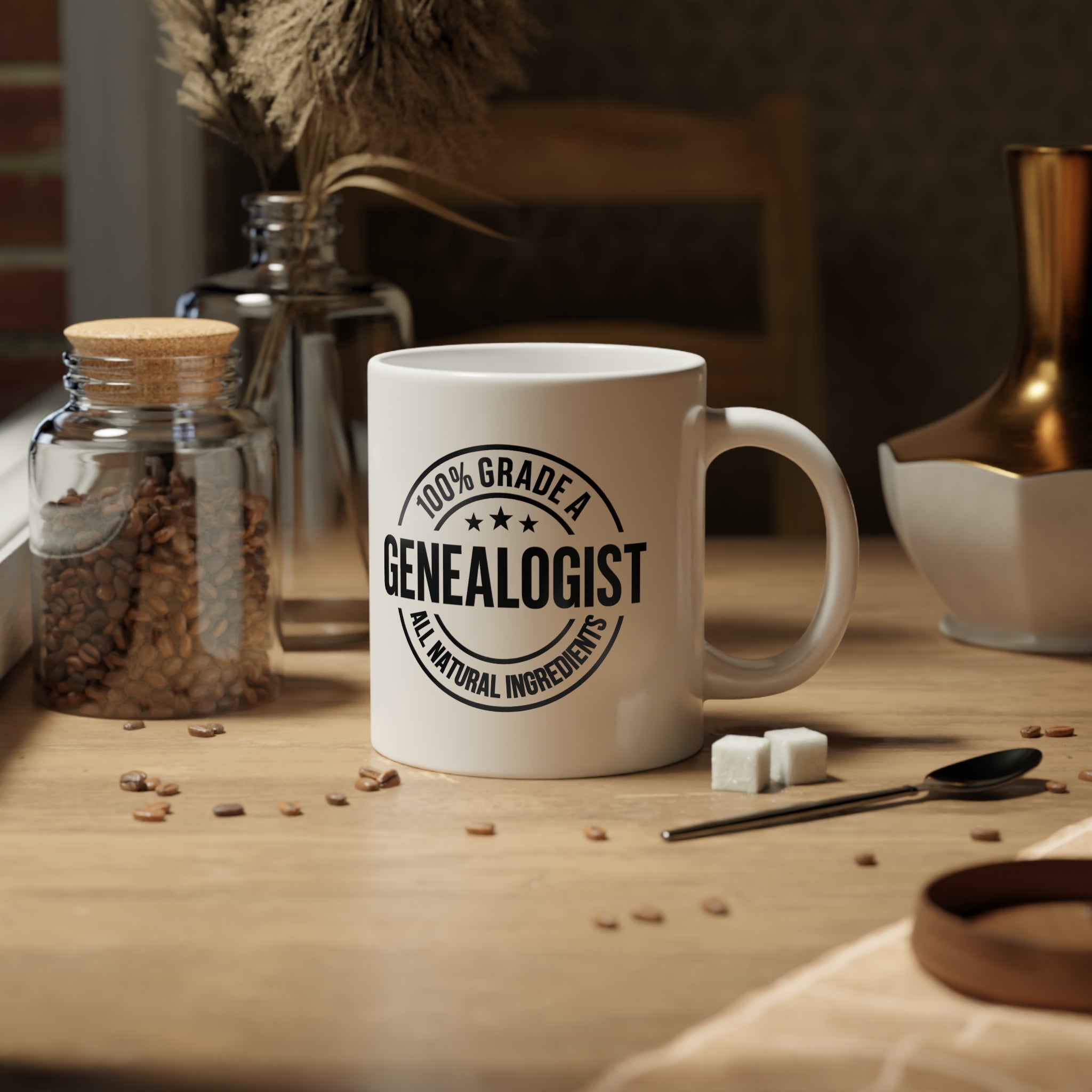 100 Percent Genealogist Mug (20oz)-
