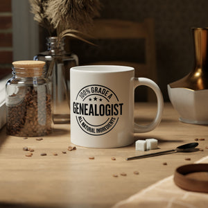 100 Percent Genealogist Mug (20oz)-