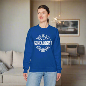 100 Percent Genealogist Sweatshirt in by Genealogy Keepsakes