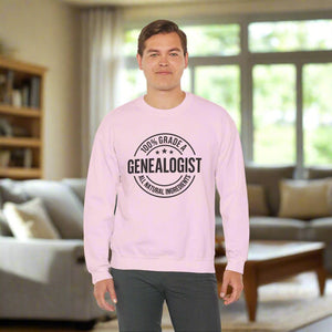 100 Percent Genealogist Sweatshirt in by Genealogy Keepsakes
