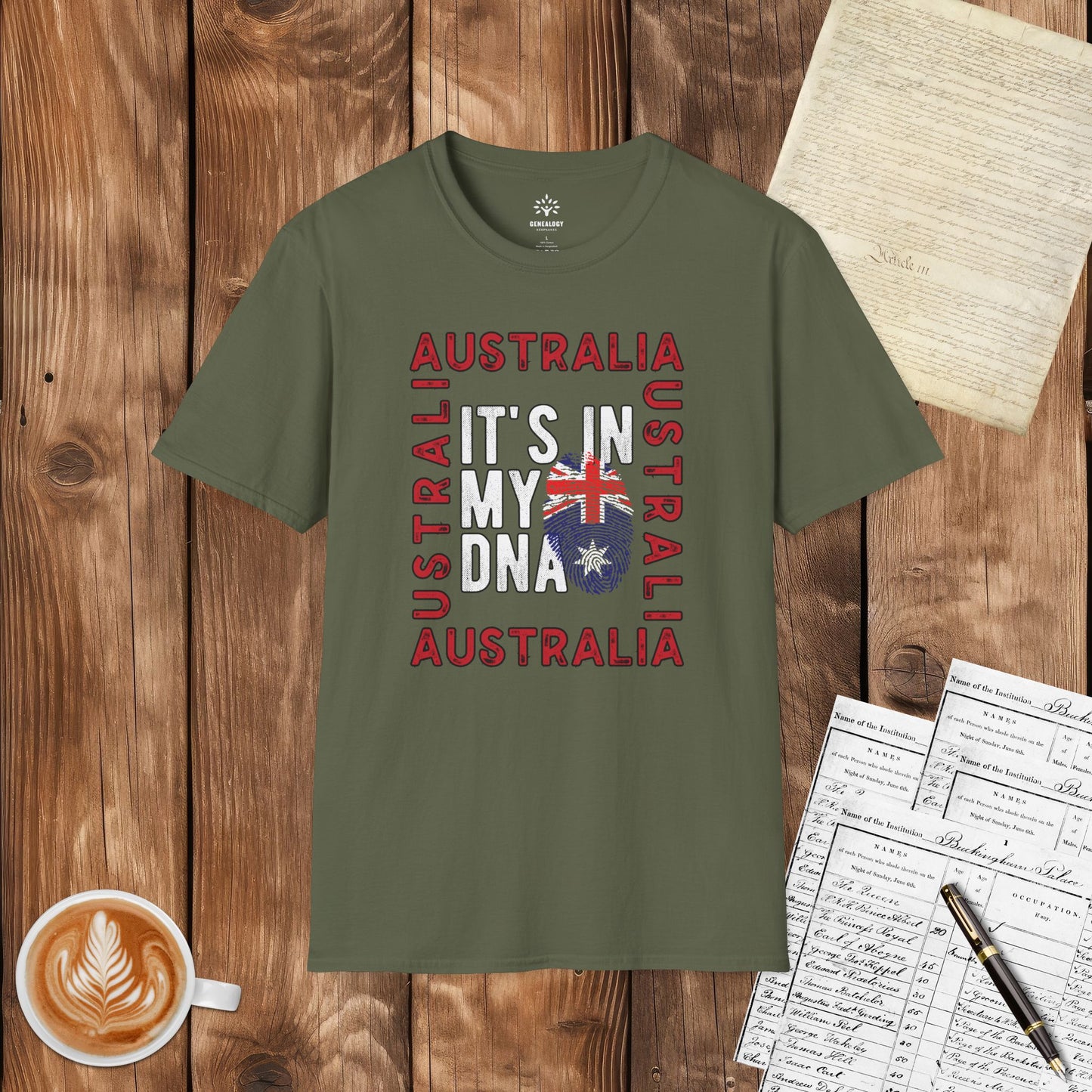 Australia - It's In My DNA T-Shirt