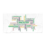 Genealogy Beach Towel