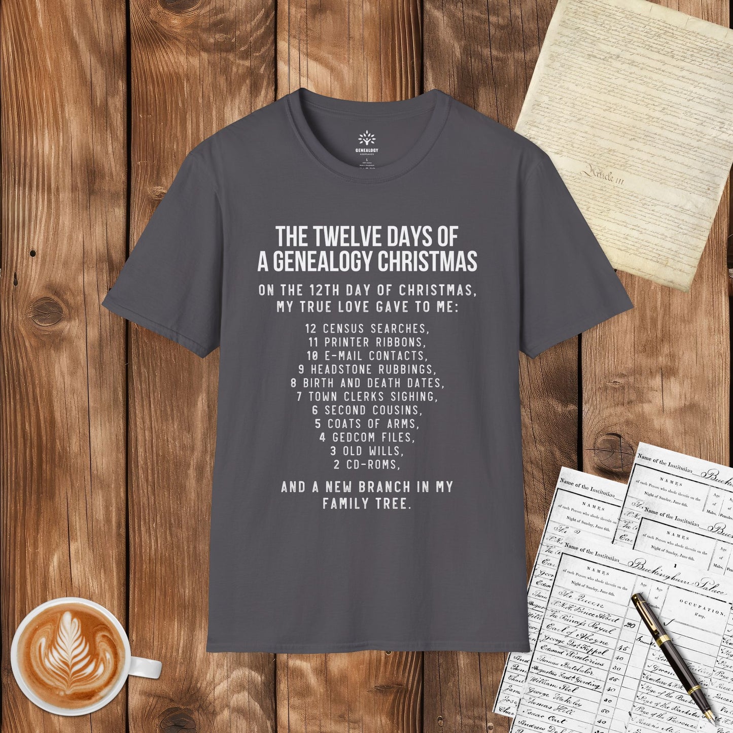 12 Days of Christmas T-Shirt