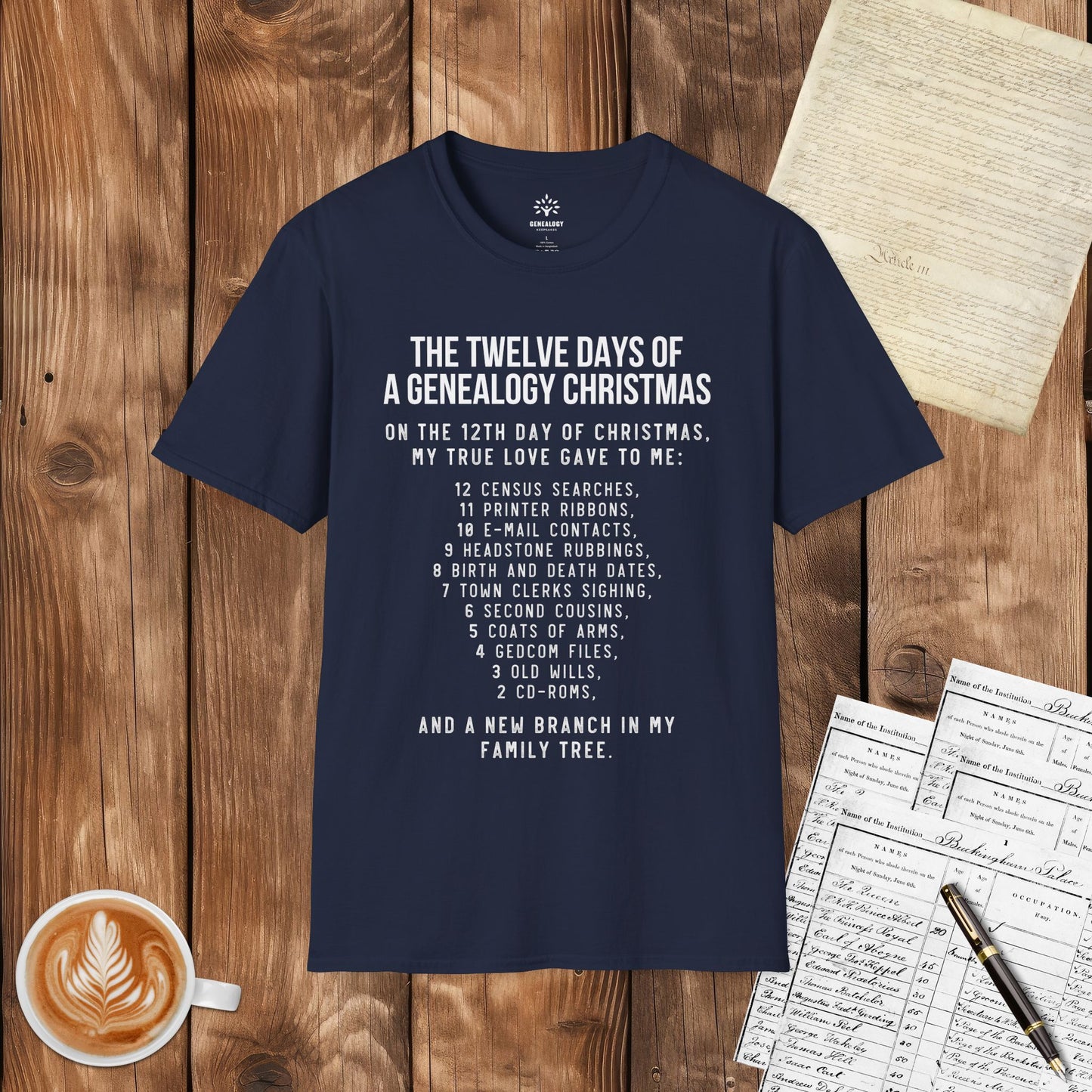 12 Days of Christmas T-Shirt