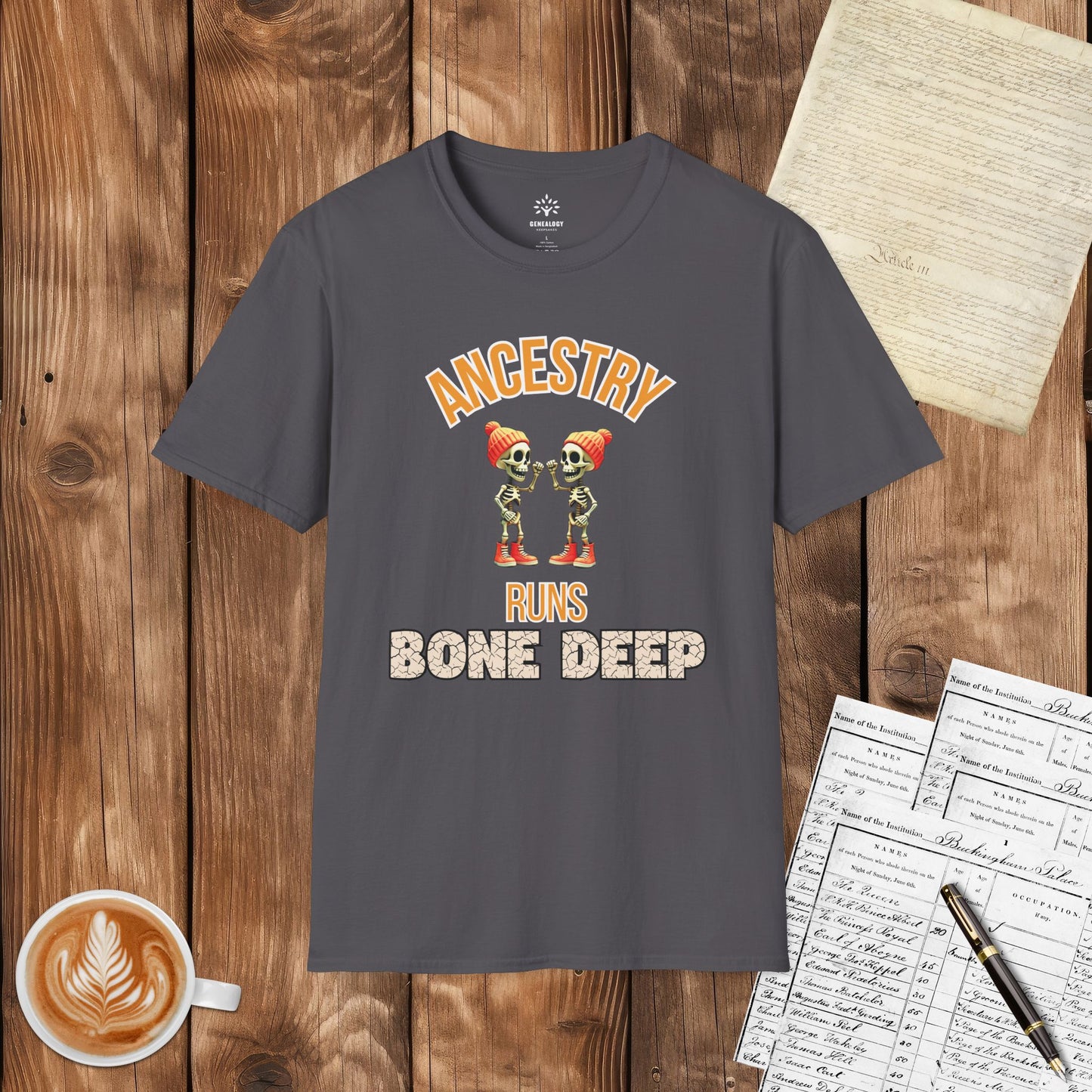 Ancestry Runs Bone Deep T-Shirt