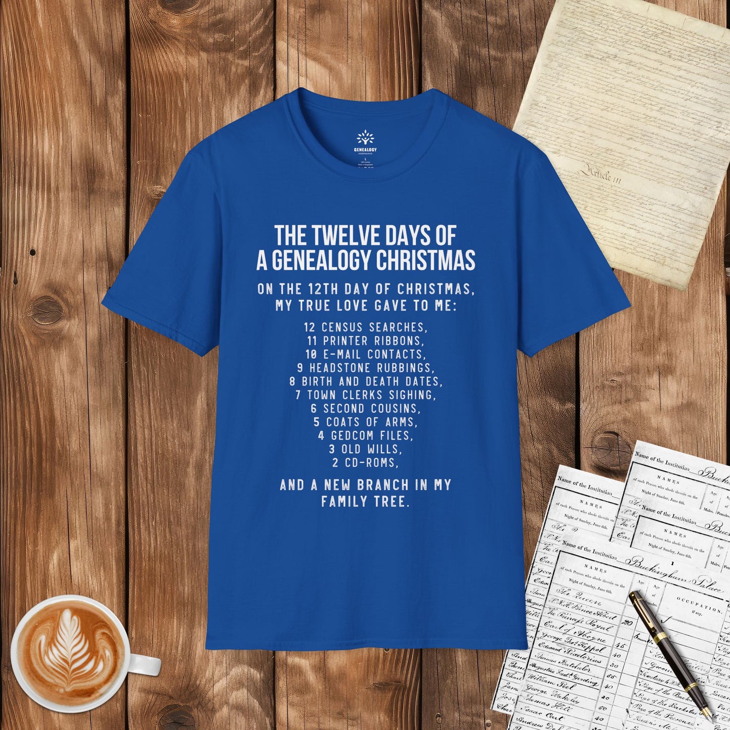 12 Days of Christmas T-Shirt