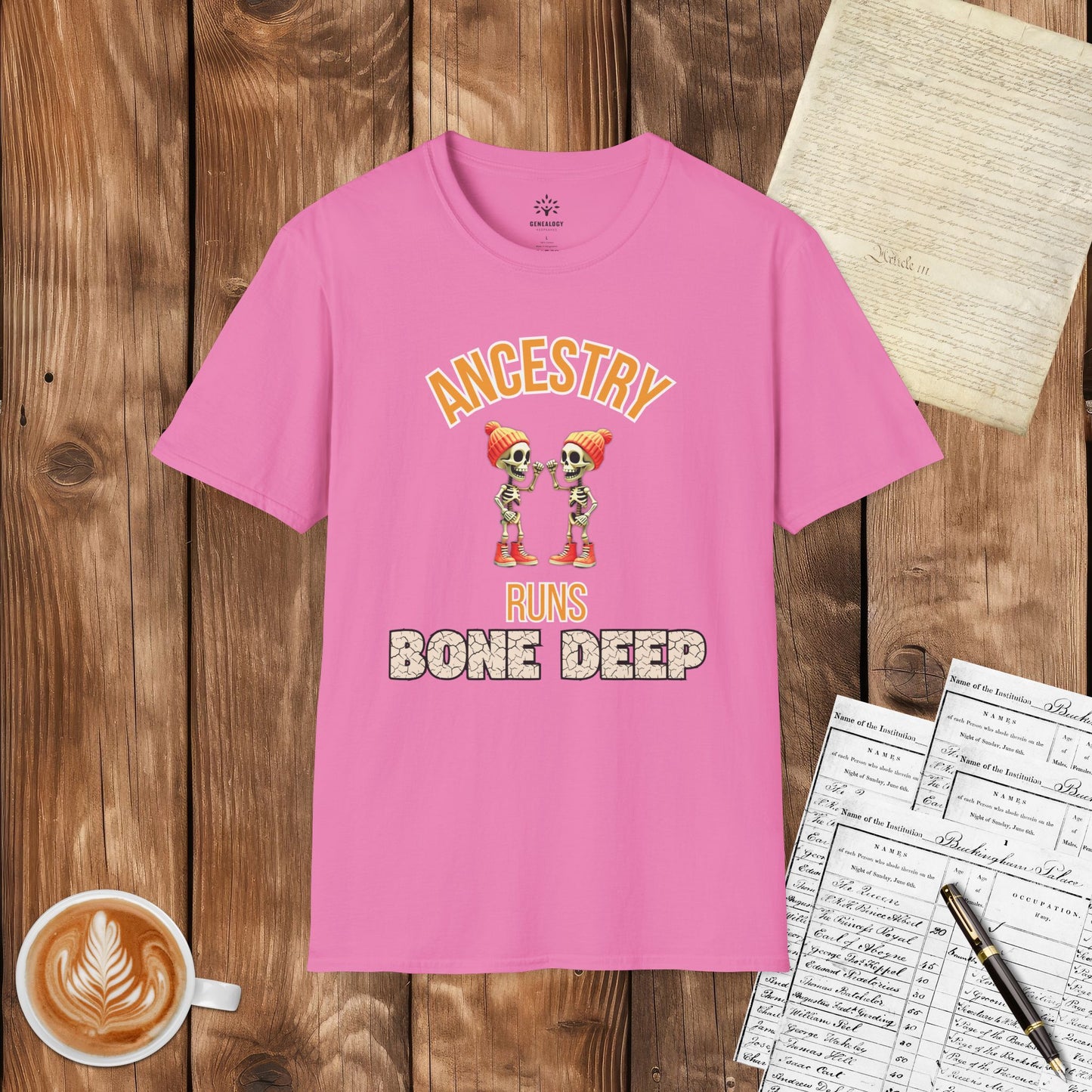 Ancestry Runs Bone Deep T-Shirt