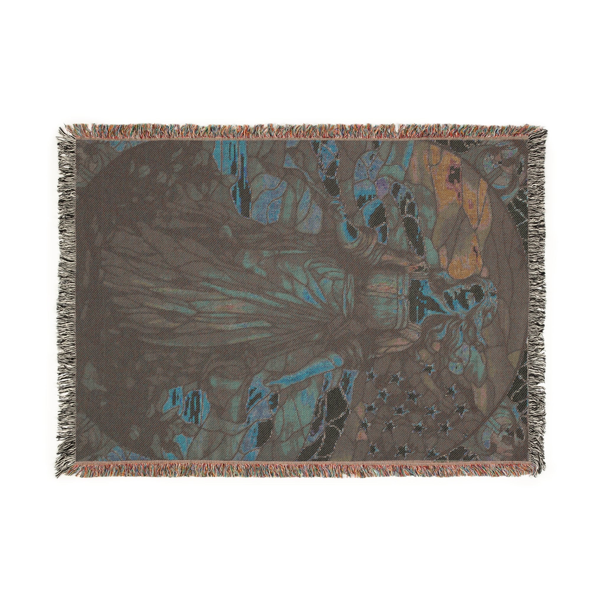 American Civil War Woven Blanket in Artwork by Genealogy Keepsakes