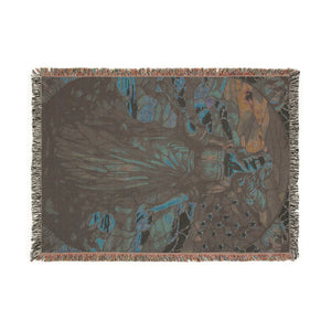 American Civil War Woven Blanket in Artwork by Genealogy Keepsakes
