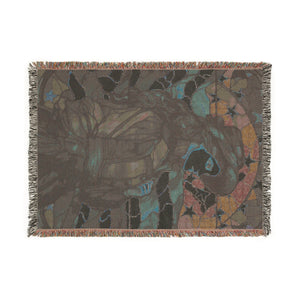 American Civil War Woven Blanket in Artwork by Genealogy Keepsakes