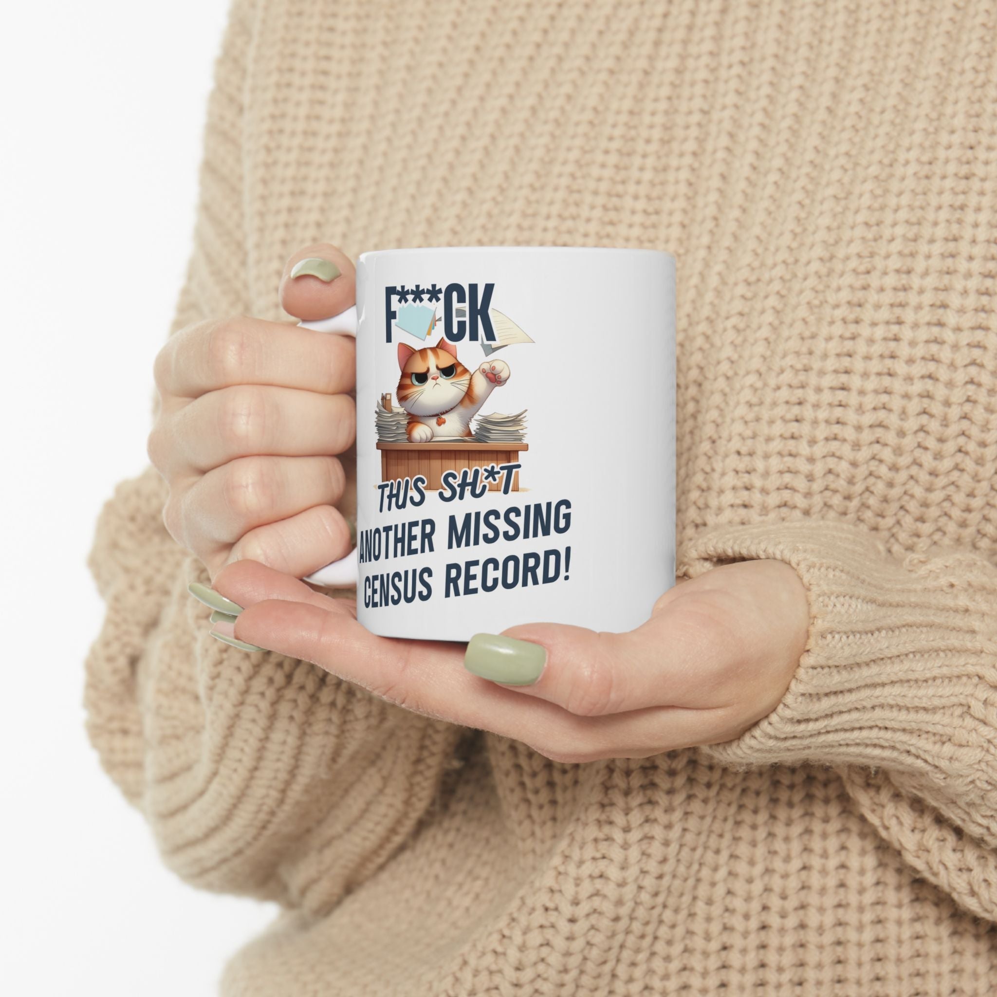 Another Missing Census Record Mug (11oz|15oz) in by Genealogy Keepsakes