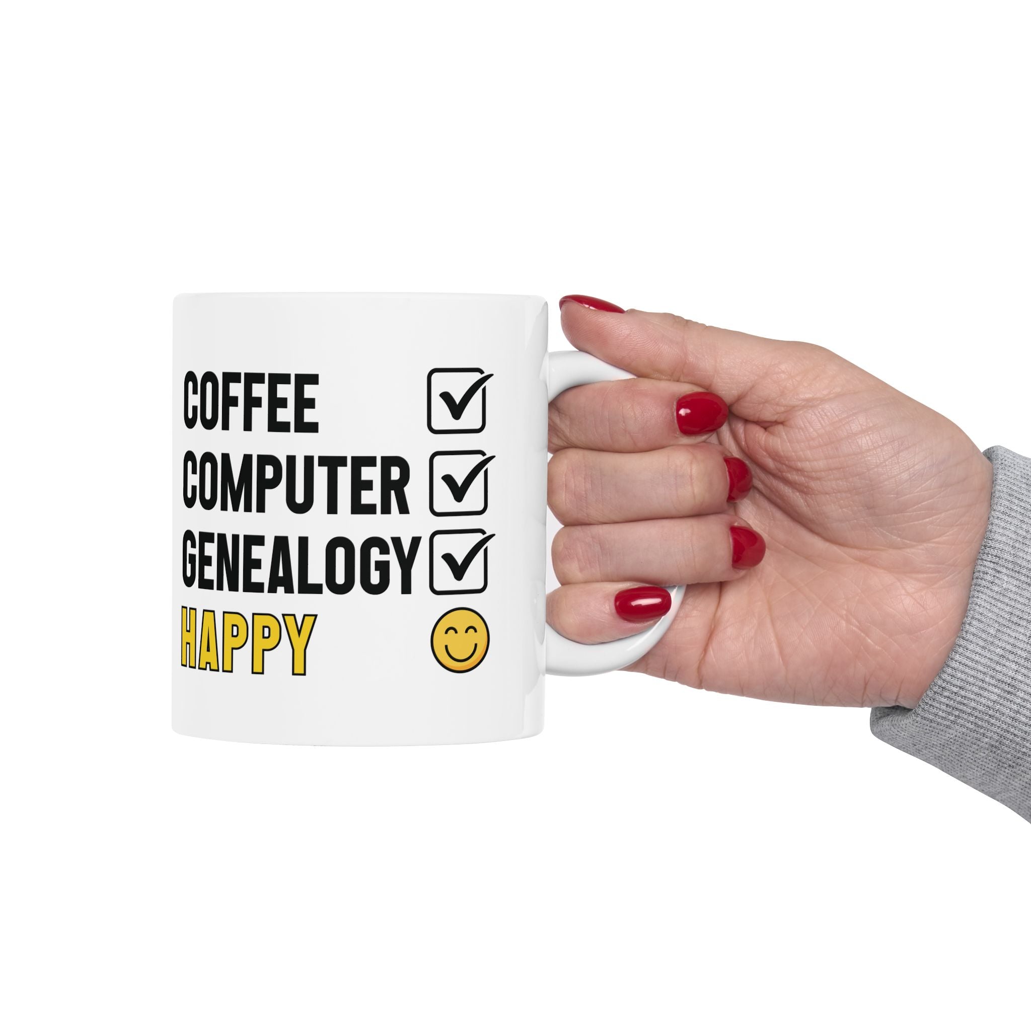 CCG, Happy Ceramic Mug (11oz|15oz)-