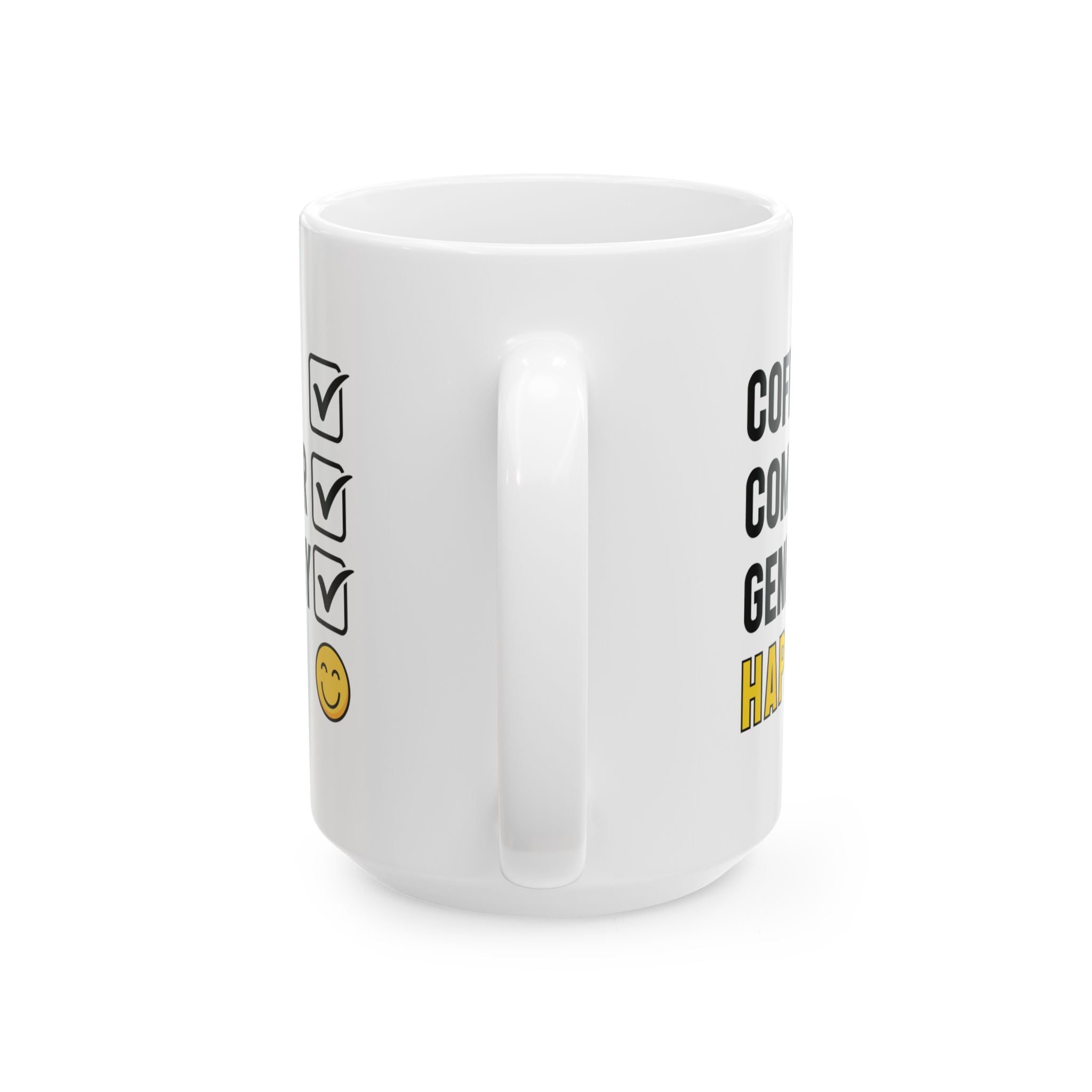 CCG, Happy Ceramic Mug (11oz|15oz)-