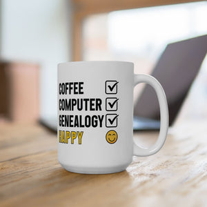 CCG, Happy Ceramic Mug (11oz|15oz)-