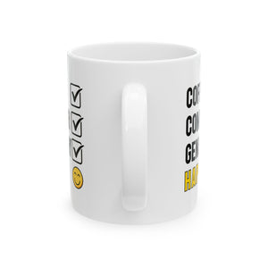 Coffee, Computer, Genealogy, Happy Mug (11oz|15oz) in by Genealogy Keepsakes
