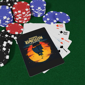 Descendant Of A Mayflower Passenger Playing Cards in 2.5" x 3.5" by Genealogy Keepsakes