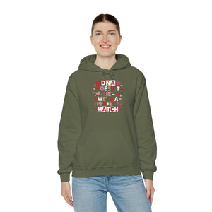 DNA Doesn't Lie - We're A Perfect Match Hoodie in by Genealogy Keepsakes