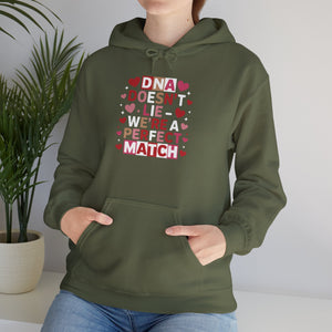 DNA Doesn't Lie - We're A Perfect Match Hoodie in by Genealogy Keepsakes