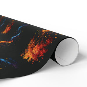 DNA Tree of Life Gift Wrap: Colorful, Modern, Artful Fun! in by Genealogy Keepsakes
