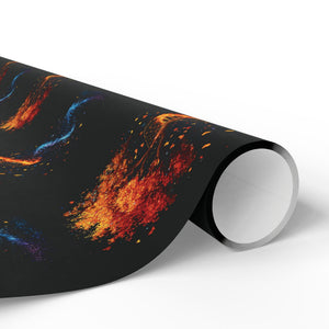 DNA Tree of Life Gift Wrap: Colorful, Modern, Artful Fun! in by Genealogy Keepsakes