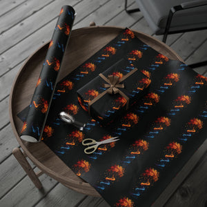DNA Tree of Life Gift Wrap: Colorful, Modern, Artful Fun! in by Genealogy Keepsakes