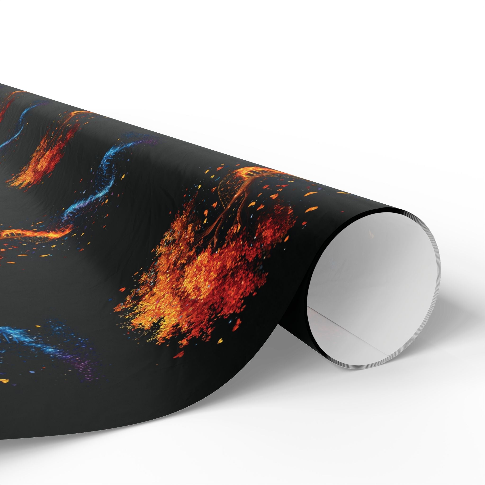 DNA Tree of Life Gift Wrap: Colorful, Modern, Artful Fun! in by Genealogy Keepsakes