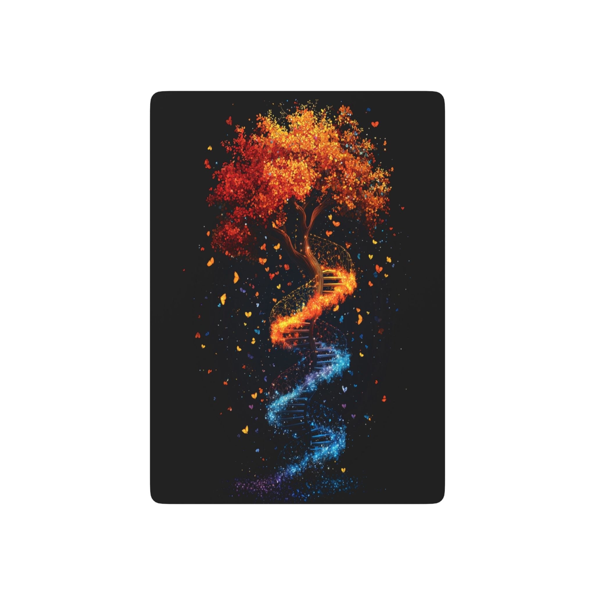 DNA Tree of Life Playing Cards in 2.5" x 3.5" by Genealogy Keepsakes