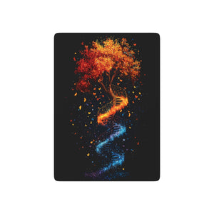 DNA Tree of Life Playing Cards in 2.5" x 3.5" by Genealogy Keepsakes