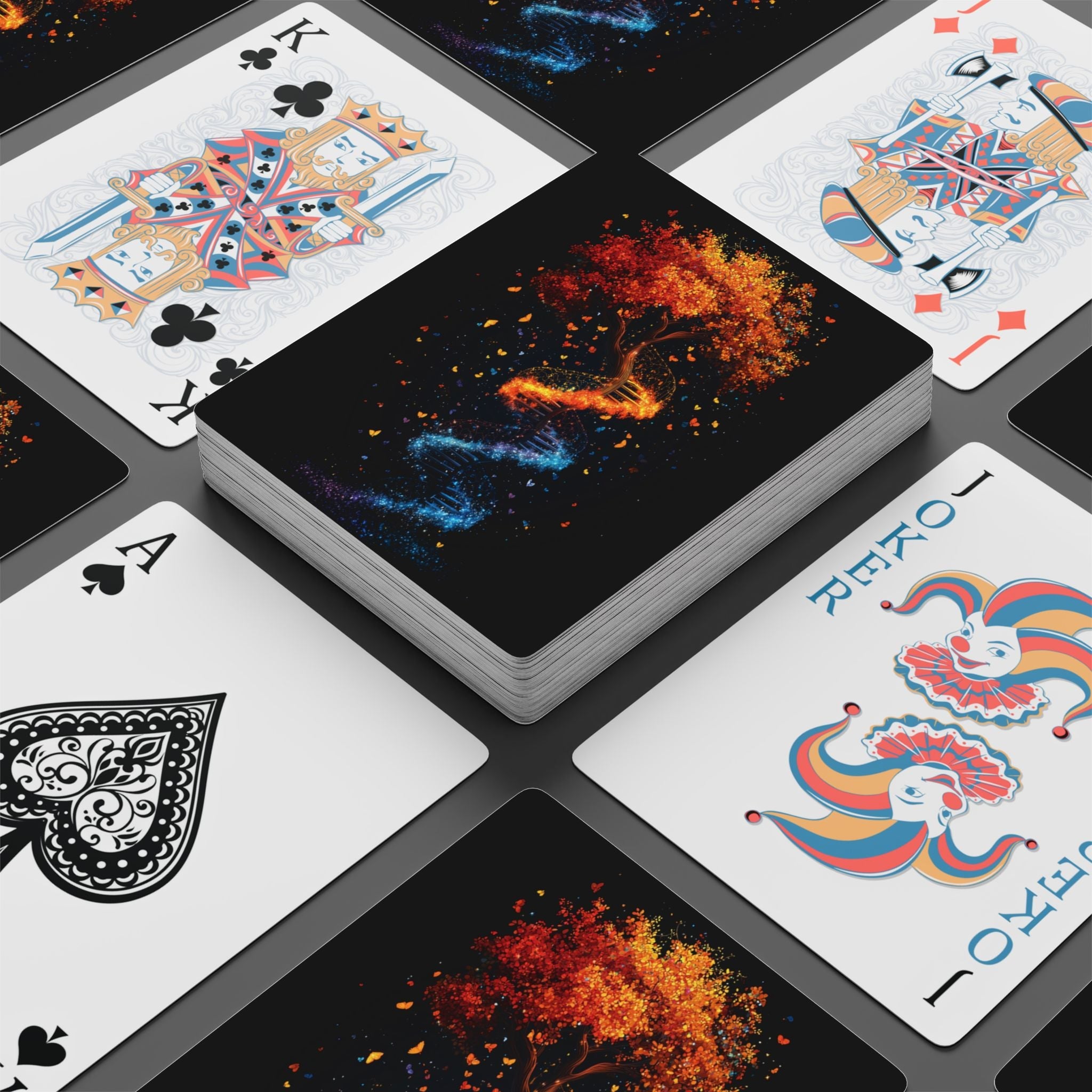 DNA Tree of Life Playing Cards in by Genealogy Keepsakes