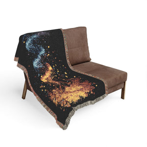 DNA Tree of Life Woven Blanket in by Genealogy Keepsakes