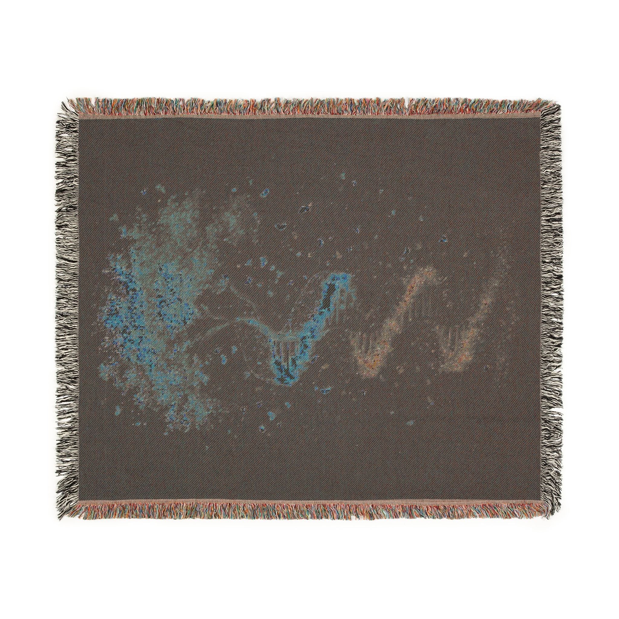 DNA Tree of Life Woven Blanket in by Genealogy Keepsakes