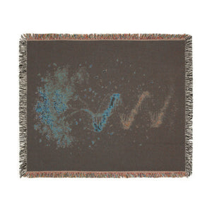 DNA Tree of Life Woven Blanket in by Genealogy Keepsakes