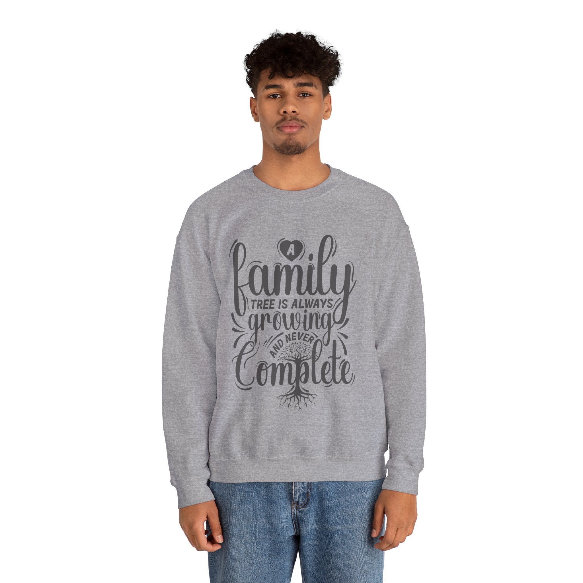 Family Tree Is Always Growing Sweatshirt in by Genealogy Keepsakes