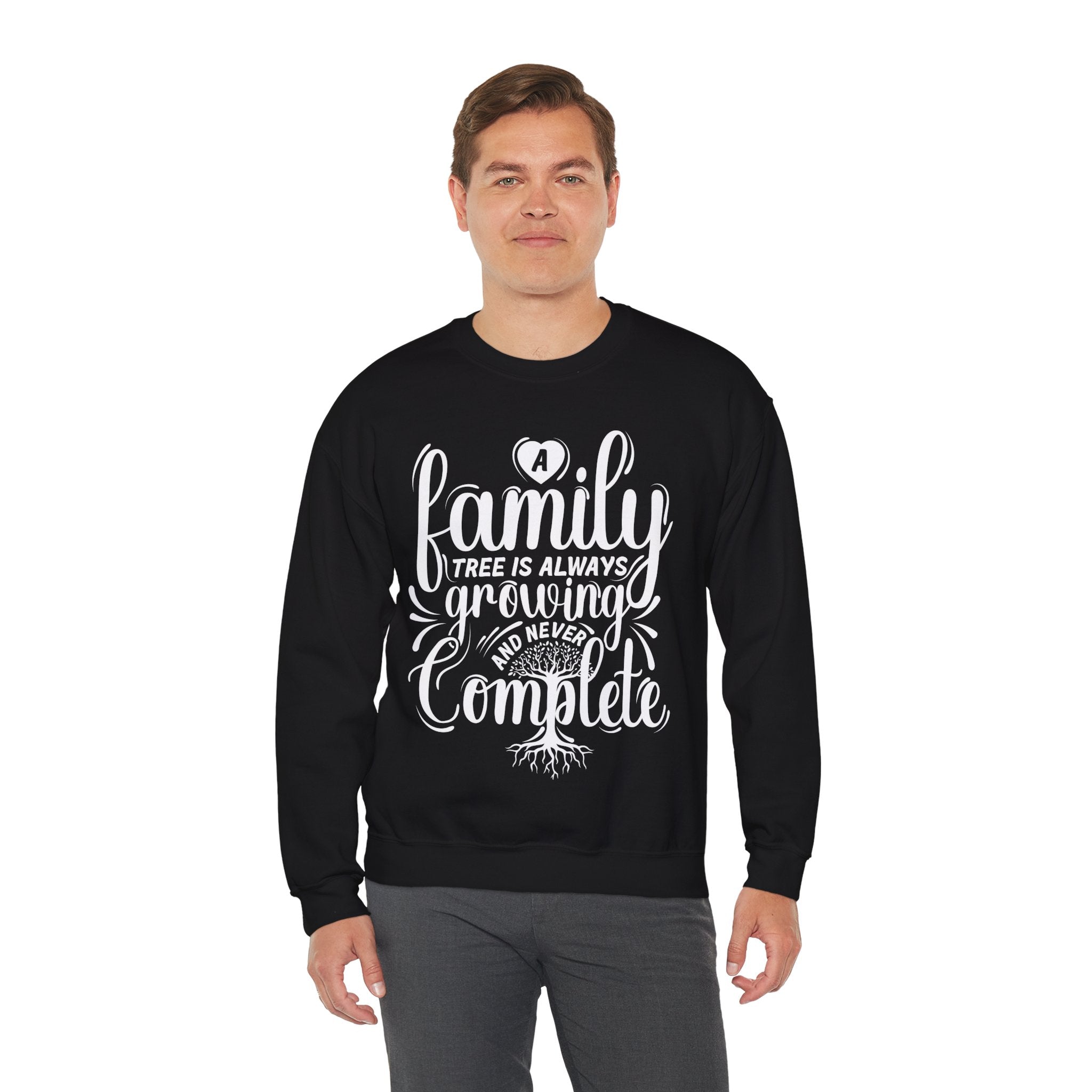 Family Tree Is Always Growing Sweatshirt in by Genealogy Keepsakes