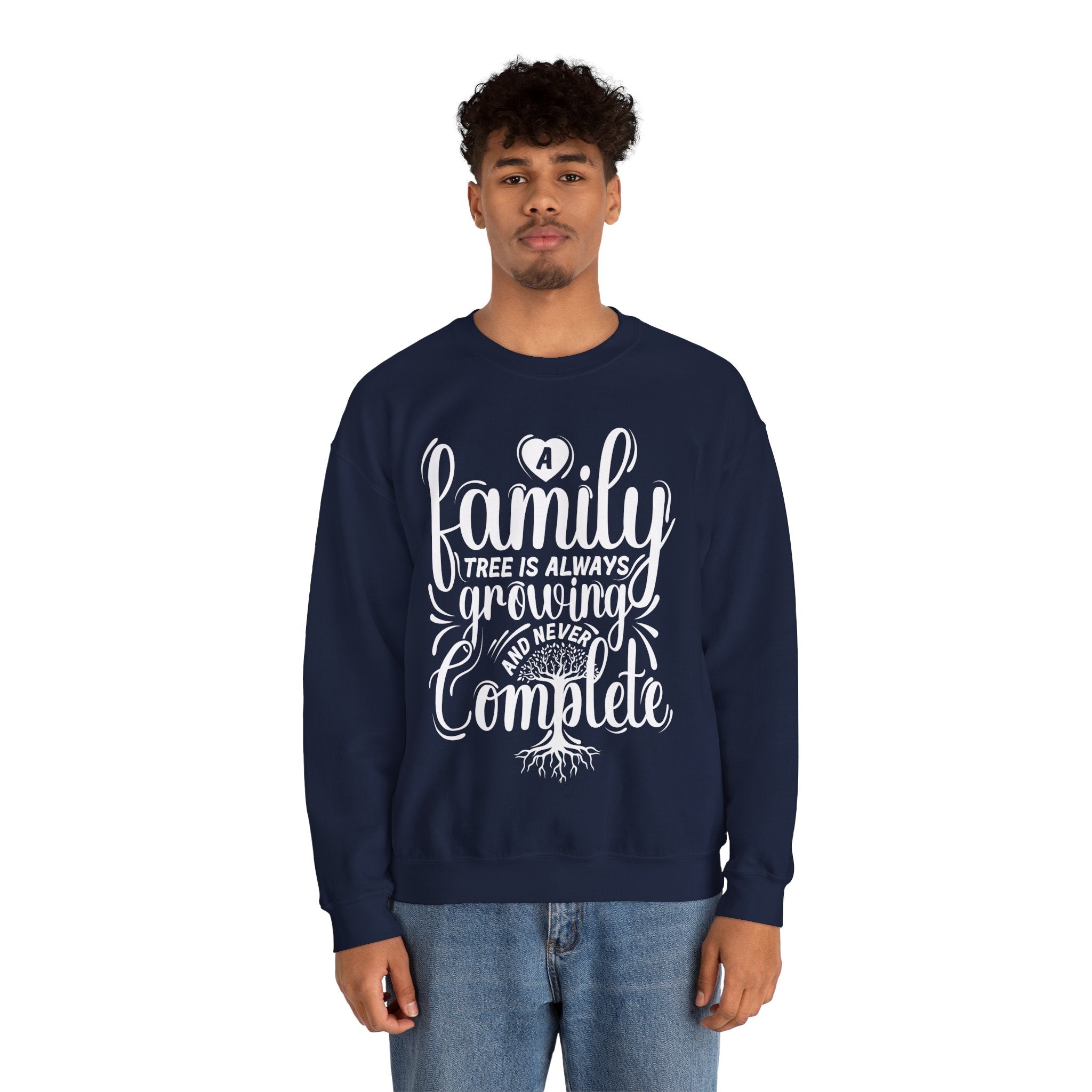 Family Tree Is Always Growing Sweatshirt in by Genealogy Keepsakes