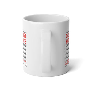 Genealogist Hourly Rate Mug (20oz) in White by Genealogy Keepsakes
