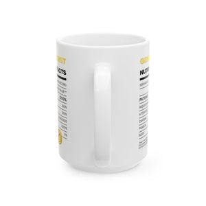 Genealogist Nutrition Facts Mug (11oz|15oz) in by Genealogy Keepsakes