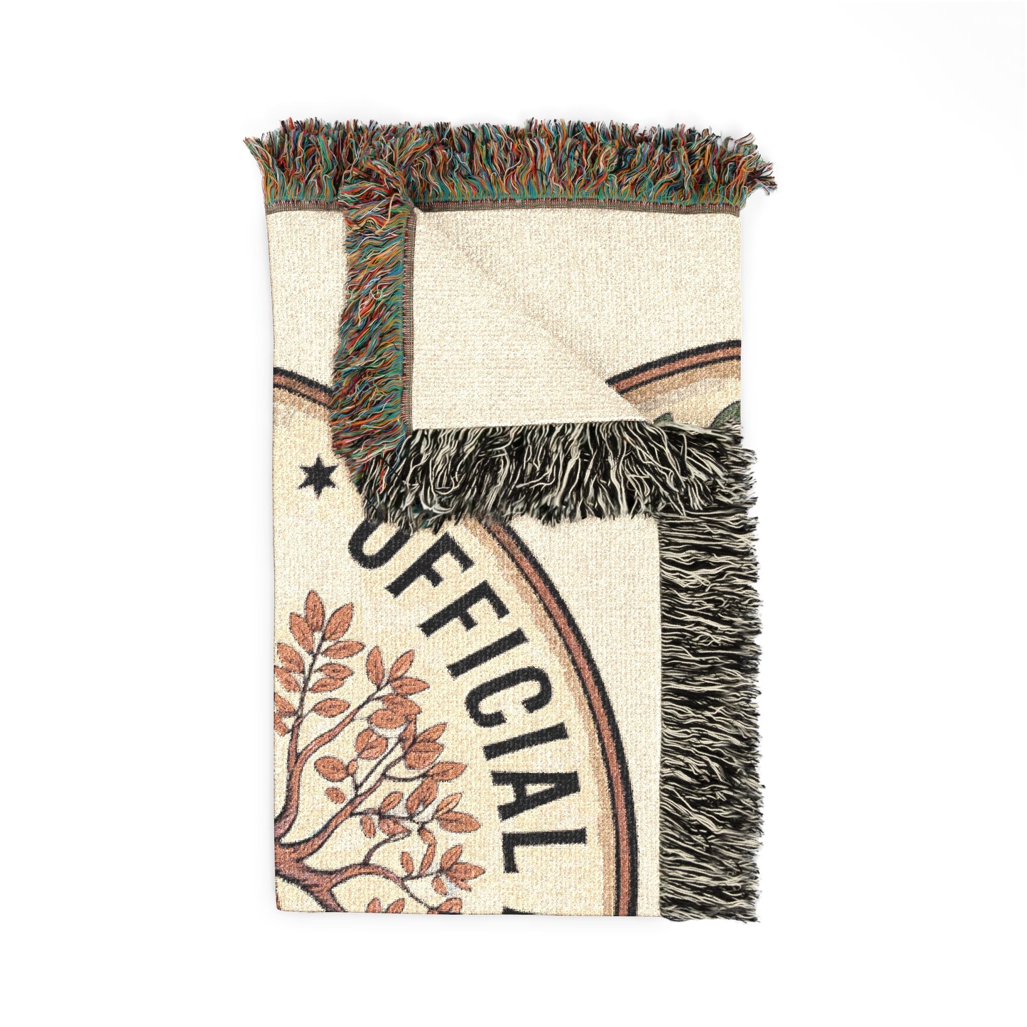 Genealogy Addict Club Woven Blanket in by Genealogy Keepsakes