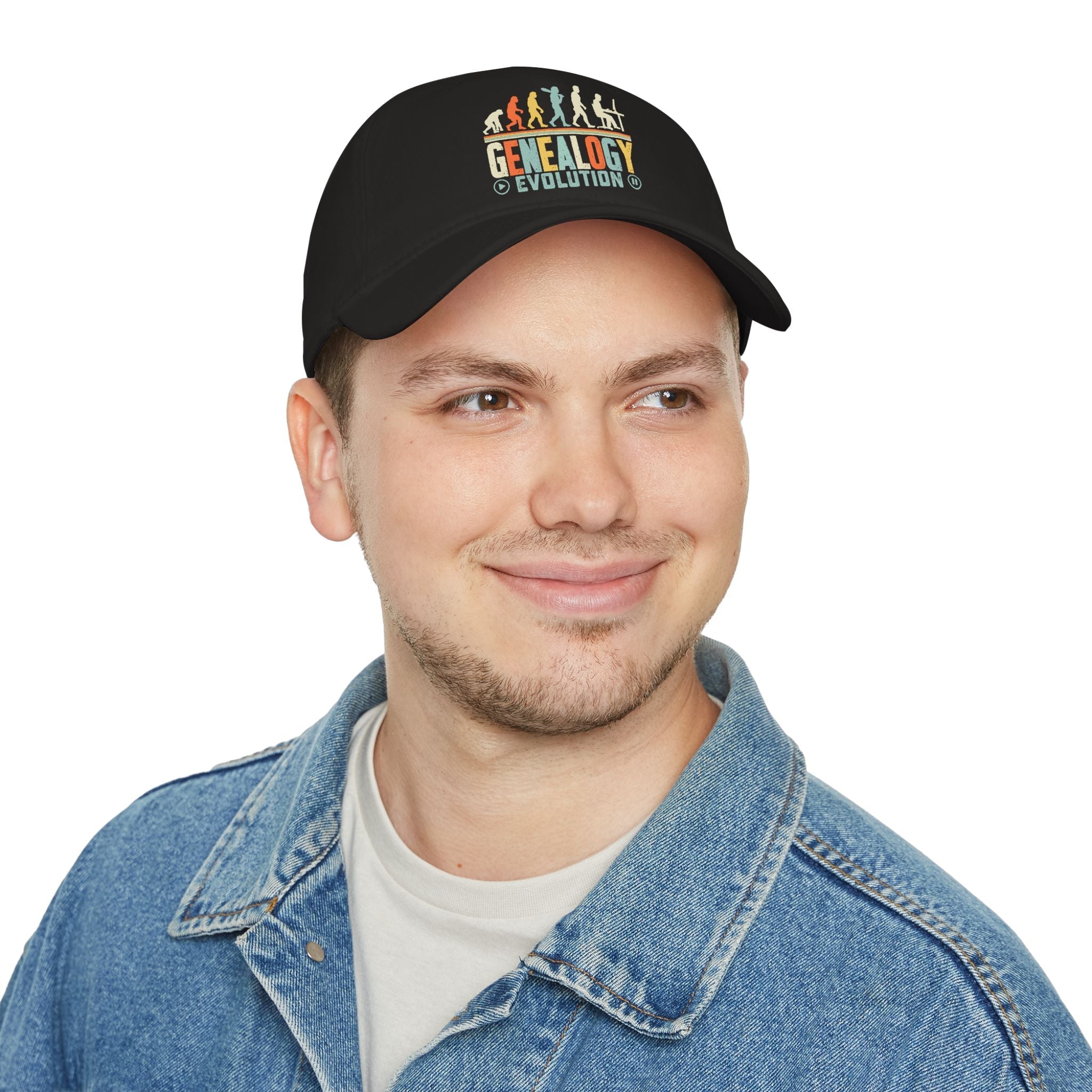 Genealogy Evolution Baseball Cap in One size by Genealogy Keepsakes