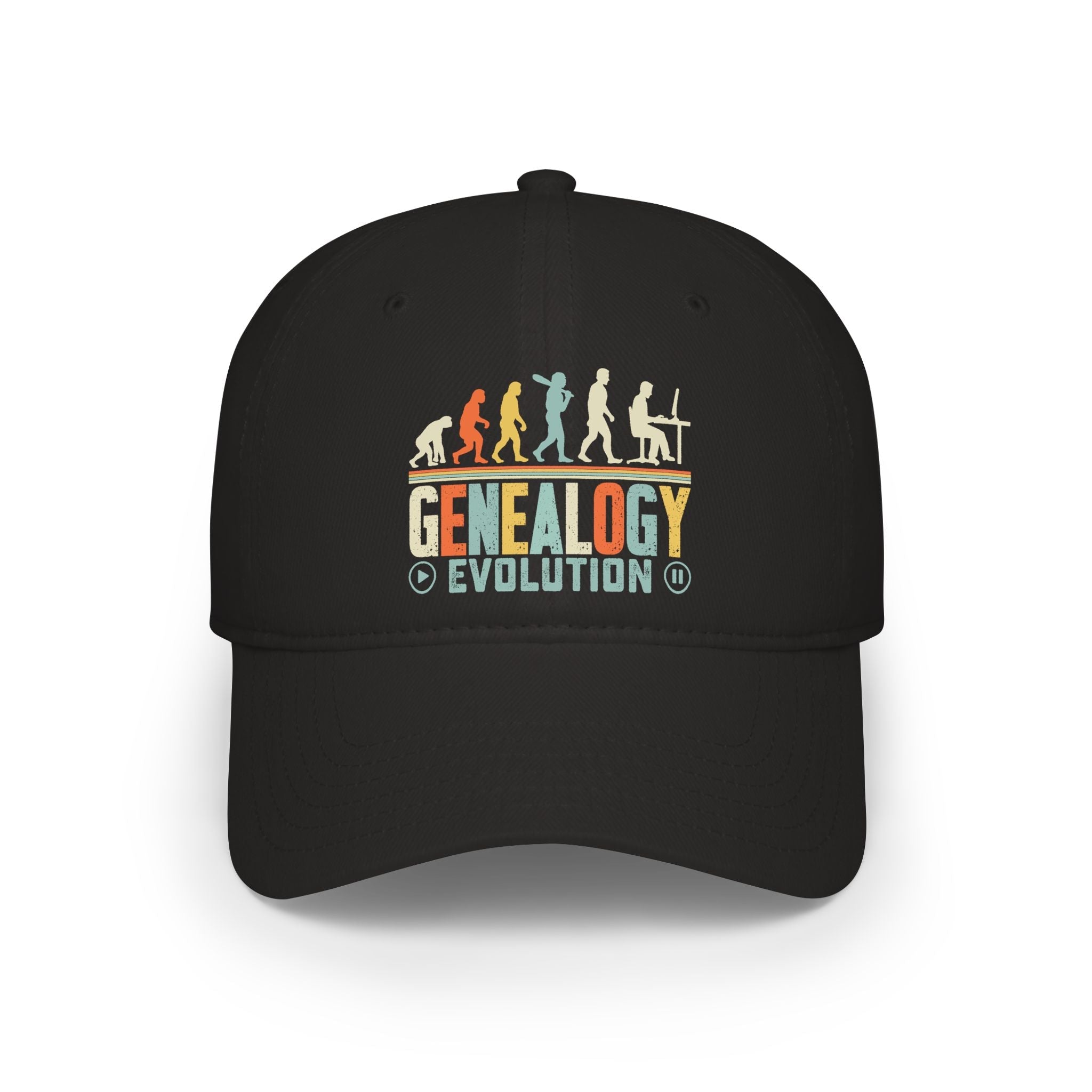 Genealogy Evolution Baseball Cap in One size by Genealogy Keepsakes