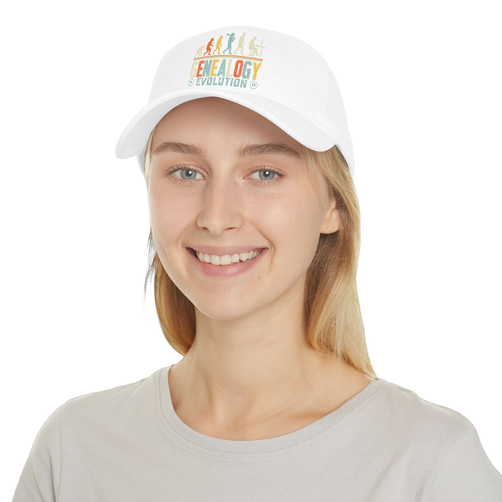 Genealogy Evolution Baseball Cap in One size by Genealogy Keepsakes