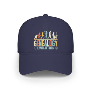 Genealogy Evolution Baseball Cap in One size by Genealogy Keepsakes