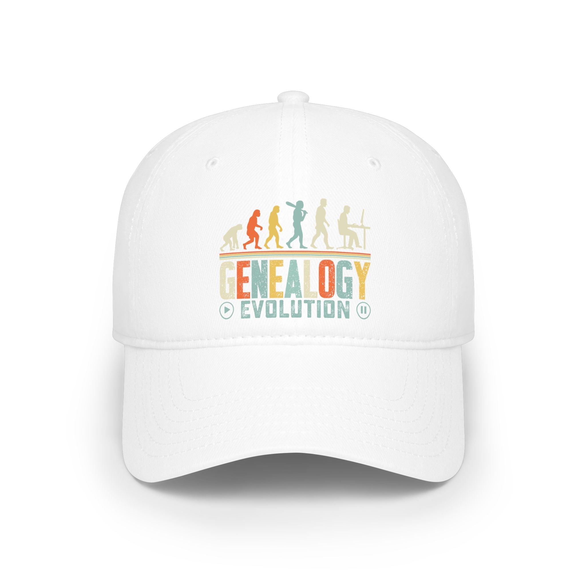 Genealogy Evolution Baseball Cap in One size by Genealogy Keepsakes