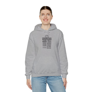 Genealogy Hourly Rate Hoodie in by Genealogy Keepsakes