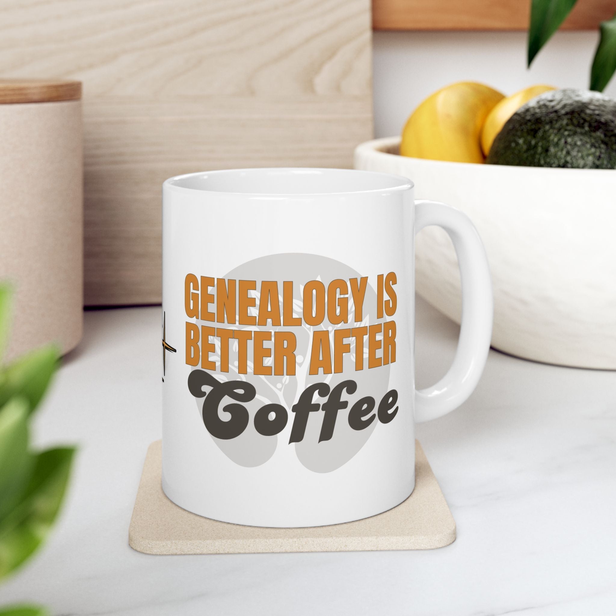 Genealogy Is Better After Coffee Mug (11oz|15oz) in by Genealogy Keepsakes