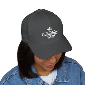 Genealogy King Embroidered Cap in Dark Grey by Genealogy Keepsakes